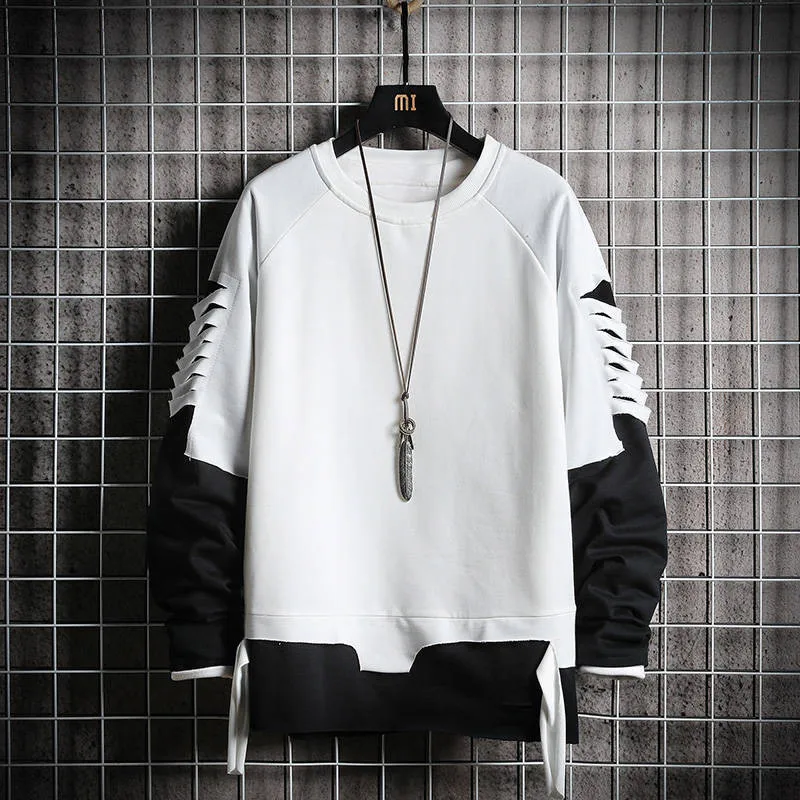 Solid Hip Hop Hoodies Men High Street Pullover Sweatshirt Males Fashion Autumn Hole Hoodie Streetwear Hoodie funny harajuku Tops Solid Hip Hop Hoodies Men High Street Pullover Sweatshirt Males Fashion Autumn Hole Hoodie Streetwear Hoodie funny harajuku Tops
