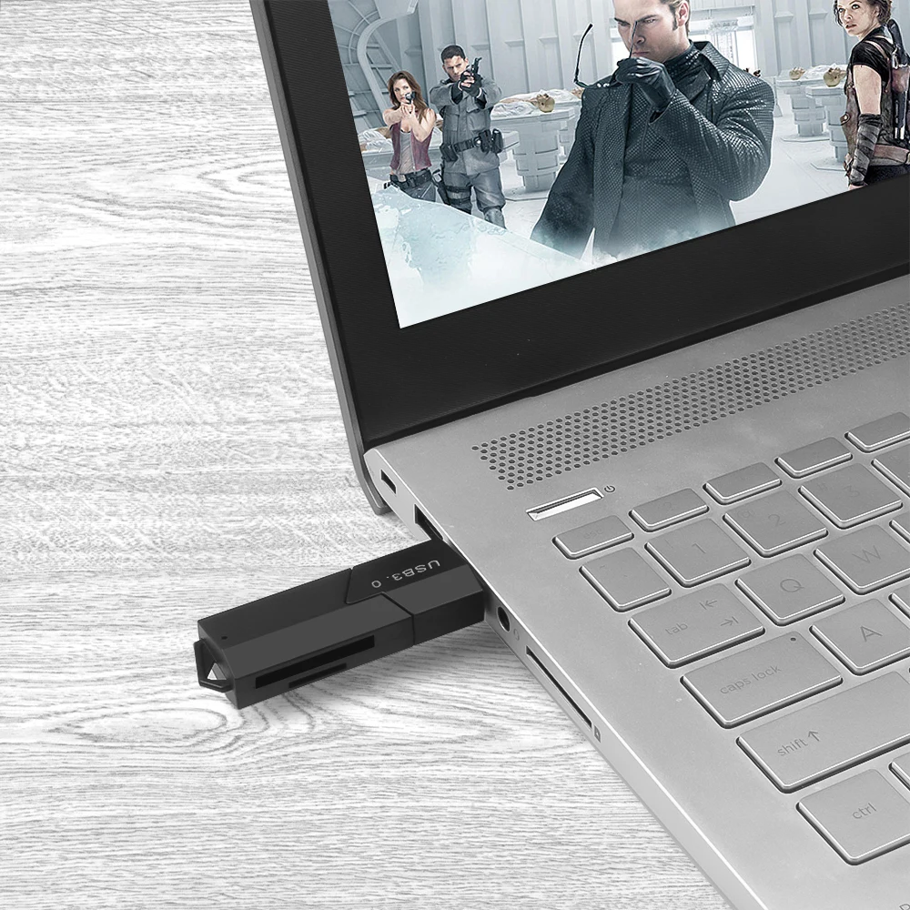 USB адаптер 2 в 1 Высокоскоростной USB 3,0 кардридер для микро-sd SDXC T-Flash TF адаптер для компьютера ноутбука