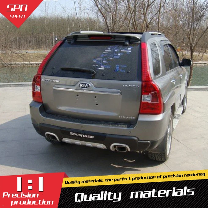 For Kia Sportage Spoiler High Quality Abs Material Car Rear Wing