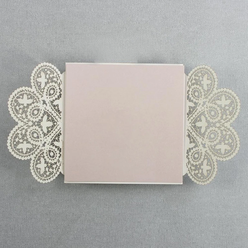 (50 peças lote) laço branco rosa ouro