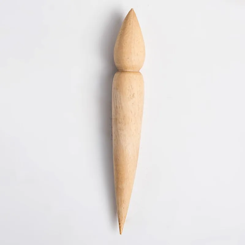 Description Picture 6 of itemPottery Spout Modifier Wooden Double-head Punch Teapot Handmade DIY Crafts Spout Shape Repair Tool Pottery Tool