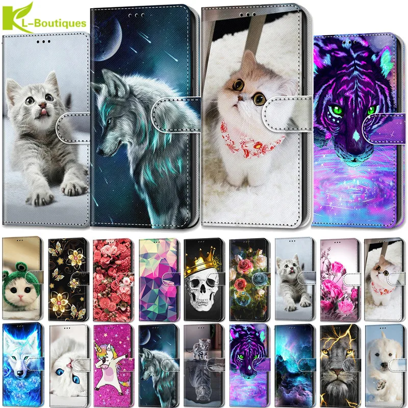 Роскошный чехол для Xiaomi Redmi Note 6 Pro с магнитным узором кожаный xiomi redmi note 8 7 5 5A Prime 4X 4A