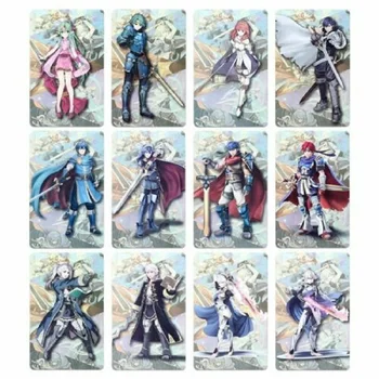 

12Pcs NS switch flame crest wind, flowers, snow and moon linkage card game card Volle Spielkarten Super Spielkarte