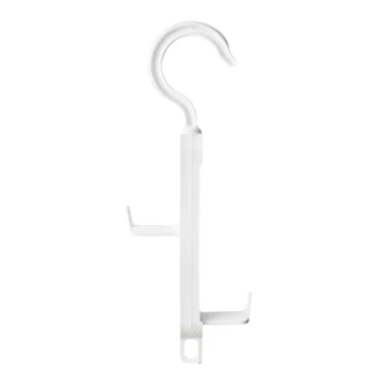 

3pcs Adjustable Clothes Hat Hanging Handbag Organiser Wardrobe Storage Detachable Double Sided 360 Degree Rotation Removable