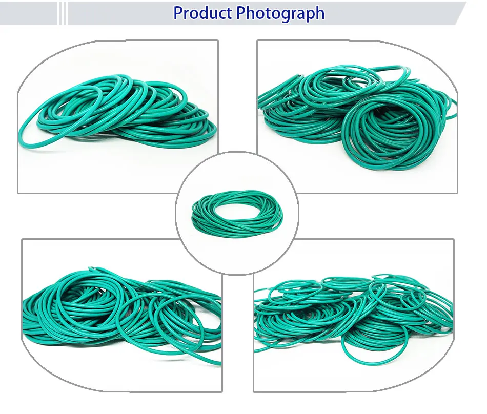 1 шт./лот фтороресцентное резиновое кольцо зеленый FKM кольцо уплотнения толщина 2,65 мм ID 77,5/80/82,5/85/87,5/90/92,5 мм уплотнительное кольцо шайба