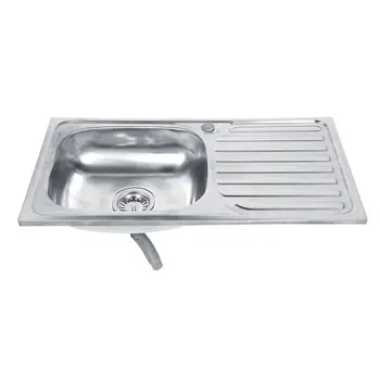 

Kitchen Sink Stainless Steel Single Bowl Reversible Topmount Kitchen Sink for Home Restaurant