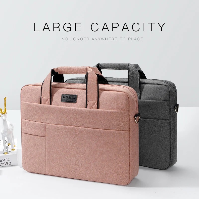 Bolsa para Laptop à Prova de Choque para Macbook Air Pro Lady Man Sleeve Case Bolsa Xiaomi Huawei Maleta Maleta Maleta 12 13 14 15 15.6