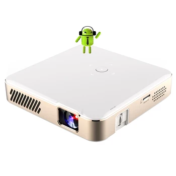 Günstig 4K Projektor Android 7,1 Bluetooth Dlp Projektor Full HD 1080P Mini Projektor Wifi Home Cinema PR47001