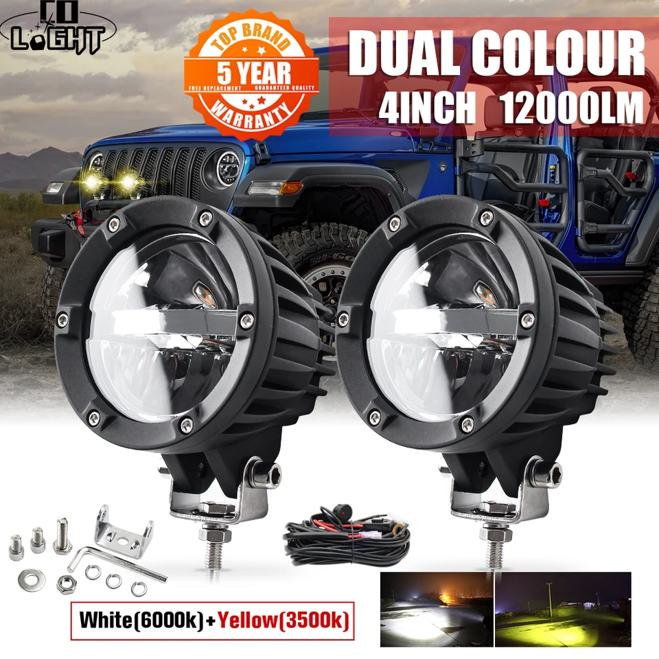 4x4 CREE LED Light Bar 100w 21 WORK LIGHT – GT Auto Source