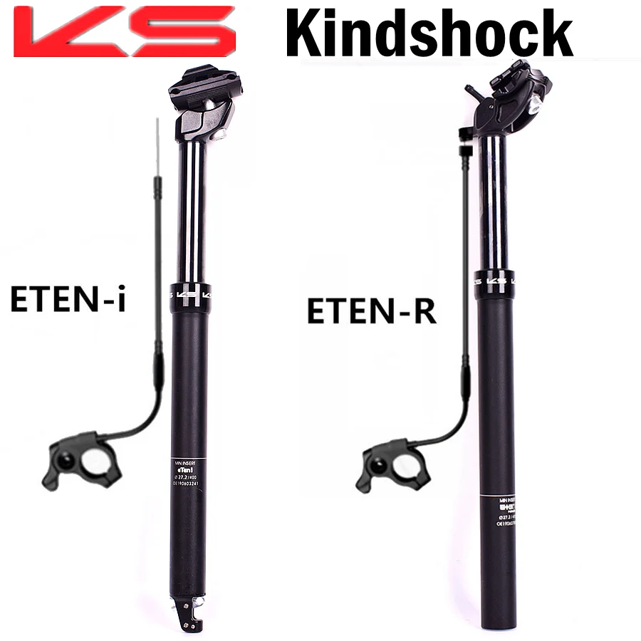 

MTB Dropper Seatpost Remote Mountain Downhill Bike Adjustable Seatpost 27.2/30.9/31.6mmX100mm Travel Bike Tube EXA Eten-R ETEN-i