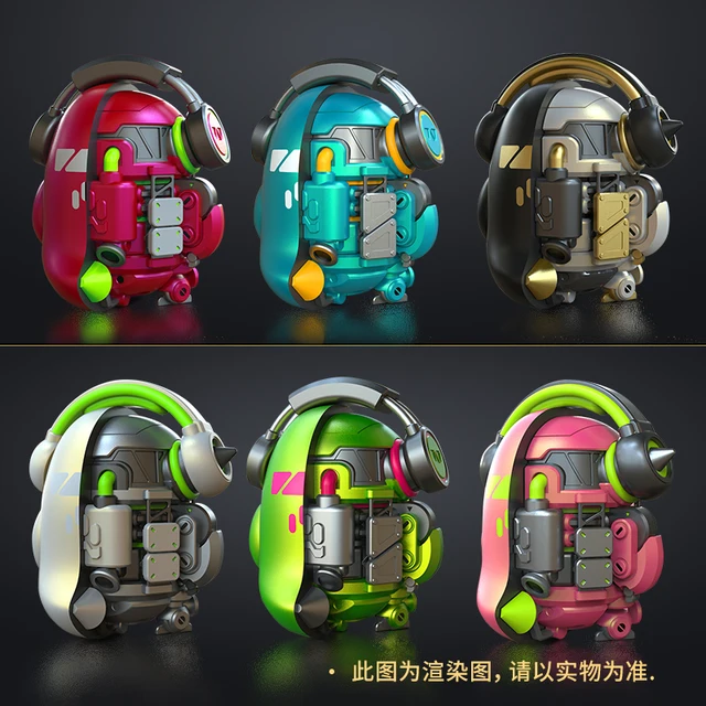 PUPU Mecha Blind Box Surprise Box Toys Guess Bag Caja Ciega Blind Bag Toys for Girls Boys Figures Anime Action Ornaments Model 3