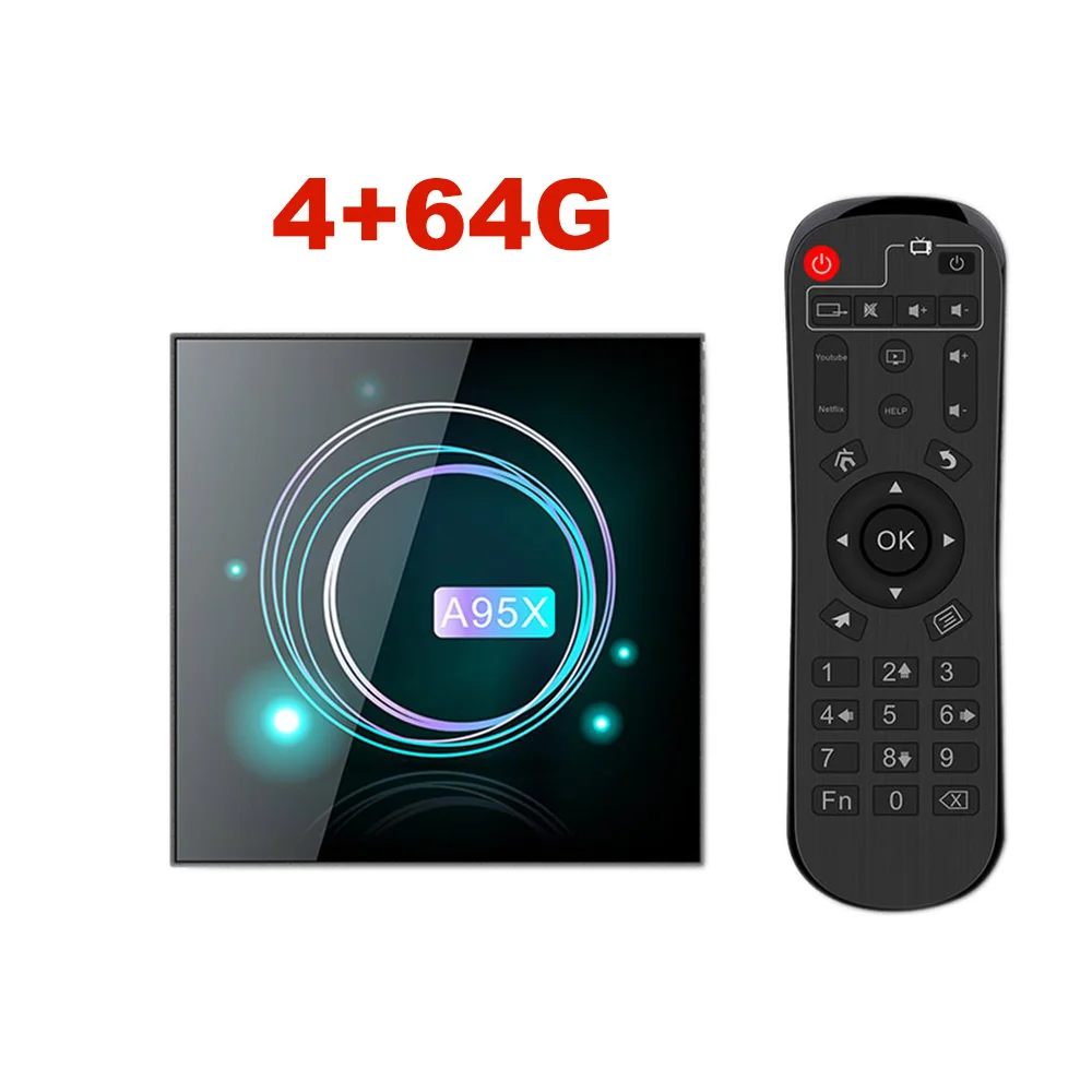 A95XF3 тонкий ТВ приставка Android 9,0 Amlogic S905X3 четырехъядерный 2,4G/5G Wifi BT 4,2 4K 8K медиаплеер ТВ приёмник телеприставка 2GB 4GB - Цвет: 4g64g