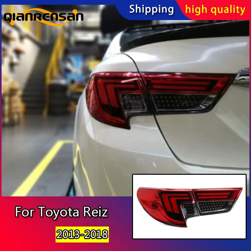 

Car Styling Tail Lamp for Toyota Reiz Mark X LEDTail Lights 2013-2018Mark X LED Tail Light Rear Lamp DRL+Brake+Park+Signal