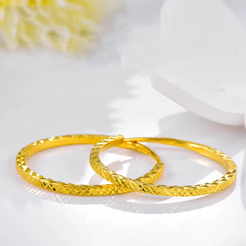 Сережки из чистого золота SFE 24K настоящее золото AU 999 солидные золотые серьги
