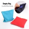 8PCS 10x10cm Cornhole Bean Bags Set Corn Filled Cornhole Cloth Bags Training Equipment For Outdoors Corn Hole Throwing Game 2