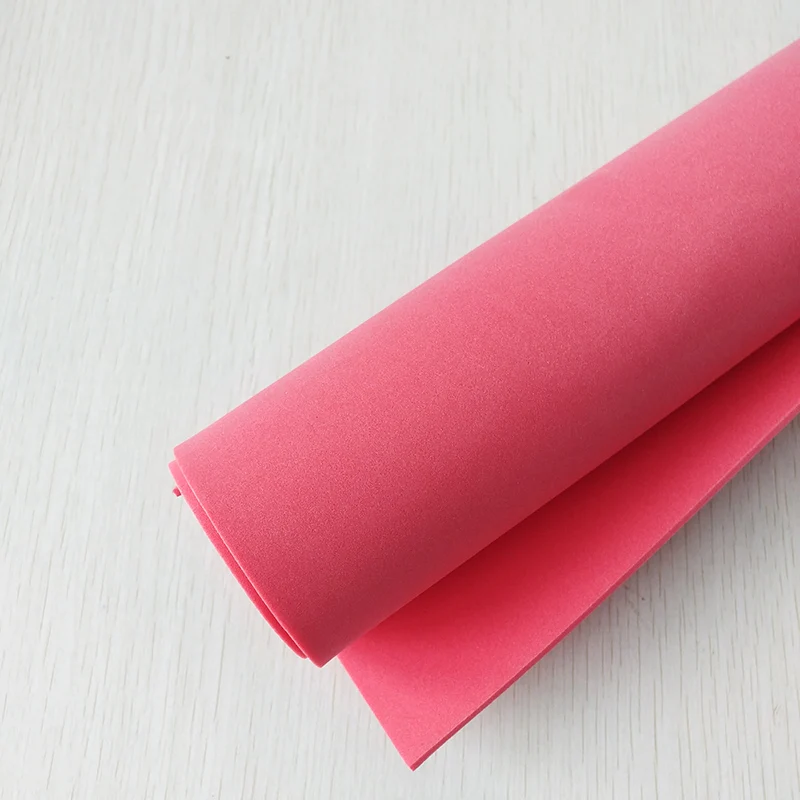 50*50 см 2 мм многоцветный PE foam paper ручной работы губка складные предметы для скрапбукинга цветы фон DIY Подарочная открытка ручной работы Декор - Цвет: red foam