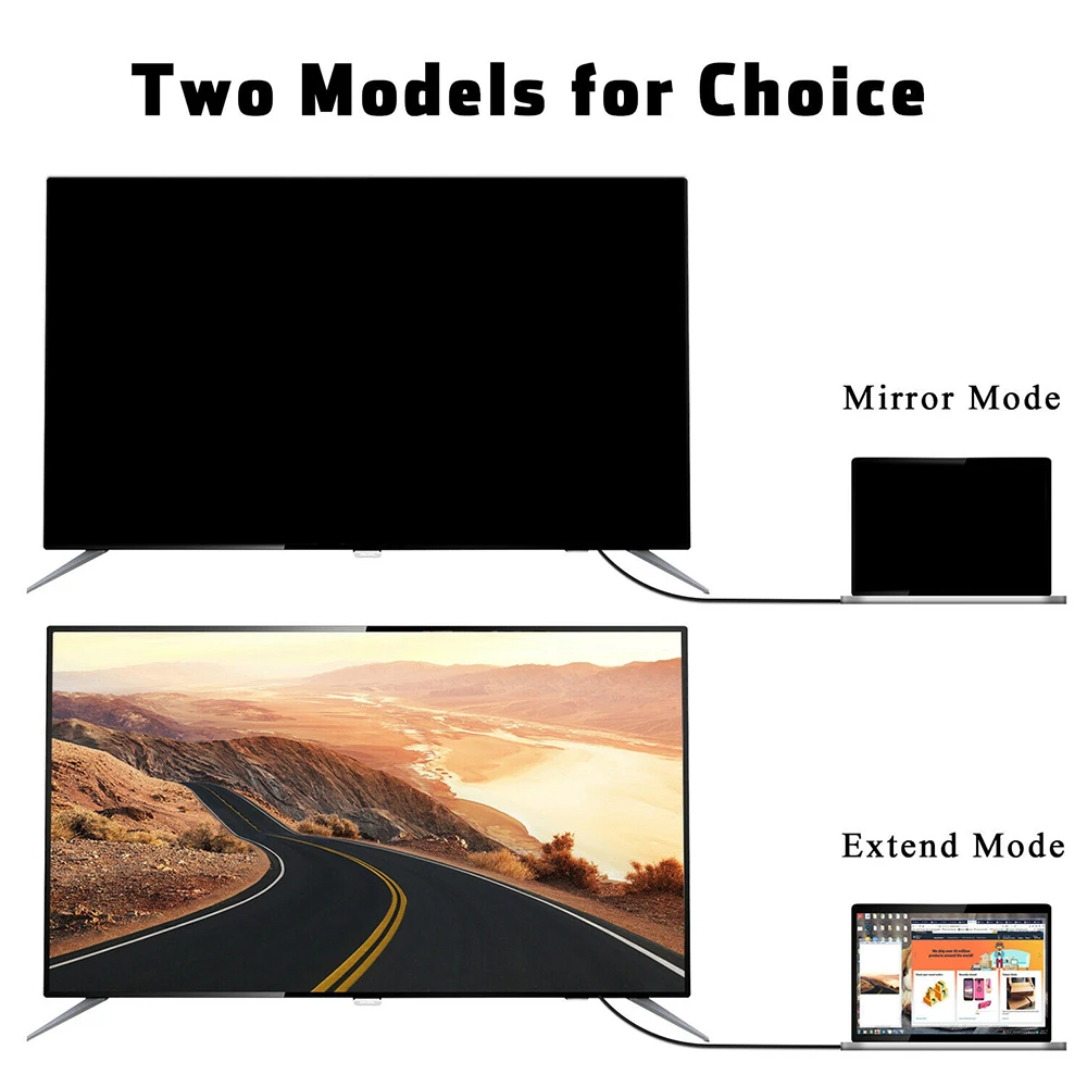 7.2ft USB-C type-C к HDMI кабель HDTV адаптера для samsung S10 S9 Note 9 Macbook