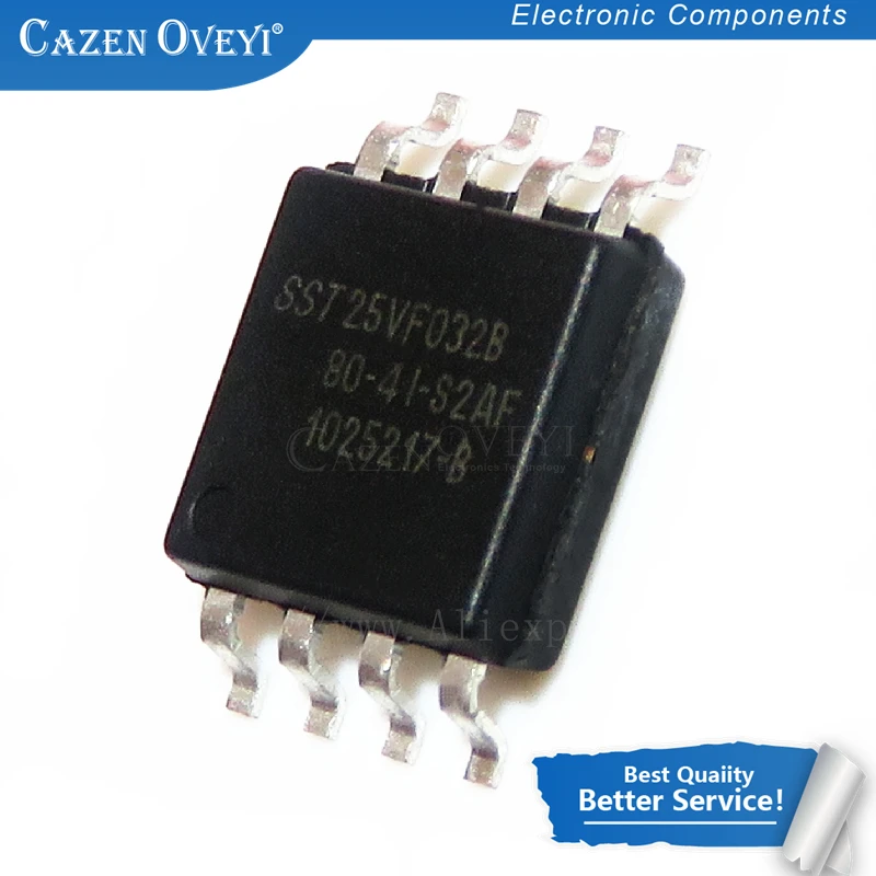 1pcs/lot SST25VF032B-80-4I-S2AF-T SST25VF032B-80-4I-S2AF SST25VF032B 80-4I-S2AF 25VF032B SOP-8 In Stock | Электронные компоненты