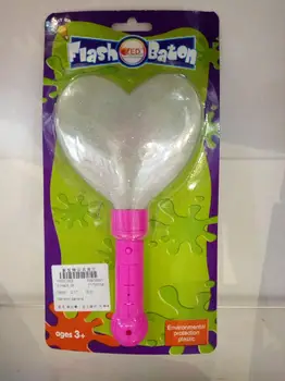 

Kuulee Flashing LED Heart Baton Stick Toy Light Up Toys Party Favors