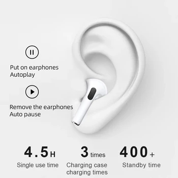 

5pcs/Abdo TWS 2nd 1536u Bluetooth Wireless Earphone Renamed+Wireless charging +GPS+Ear Detection+Pop up+Real Battery Earbud TWS