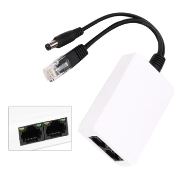 

12V POE Switch Extender 2 Ports Power Extension POE Adapter Cable Splitter Extender For Hikvision DAHUA POE Switch/VCR IP Camera