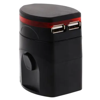 

2.1A Dual Usb Conversion Socket Universal Conversion Plug Global Universal Multifunctional Conversion Socket