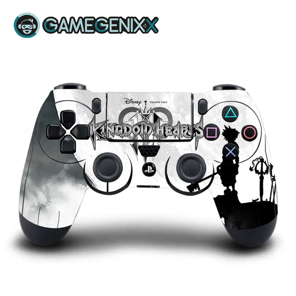 

GAMEGENIXX Skin Sticker Vinyl Wrap Cover for Playstation PS4 Controller Daulshock 4 - Kingdom Hearts