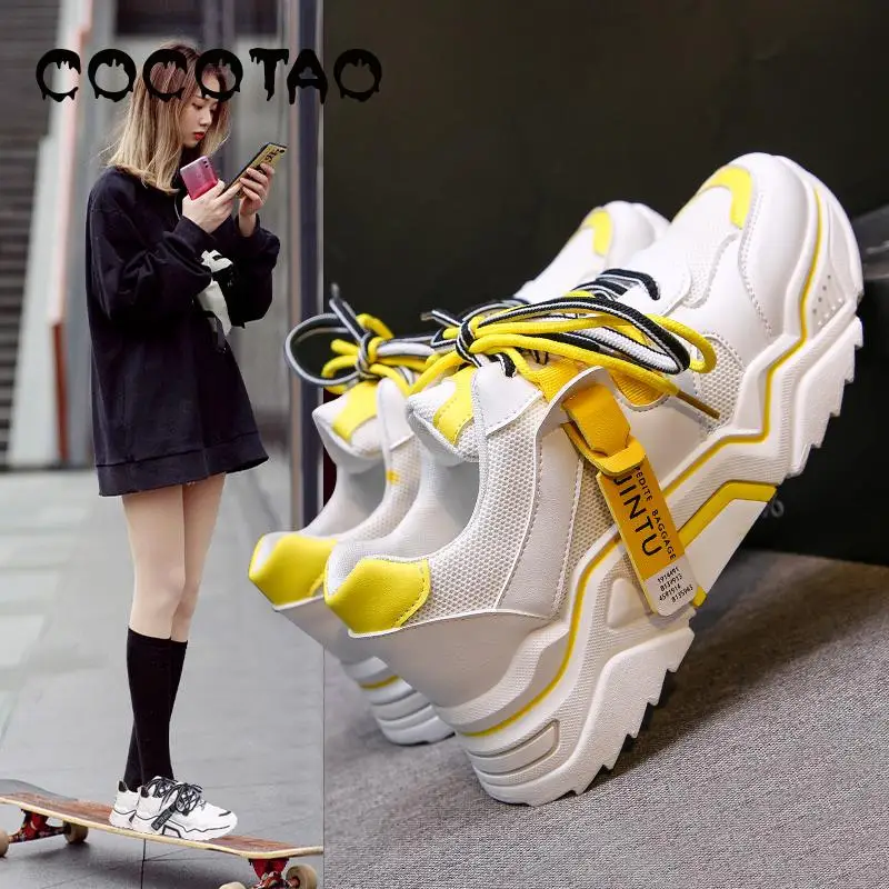 

Torre Shoes Female Ins Summer Air 2019 New Tide Super Fire Han Edition Ulzzang Students Leisure Sports Shoes In The Autumn