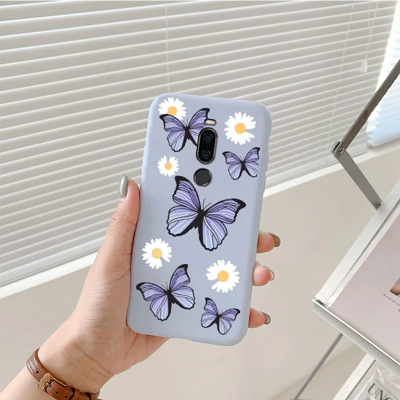 Cute Animal Pattern Phone Cover For Meizu X8 Case Cartoon Soft Silicone Painted Shell Shockproof Protection Bags 