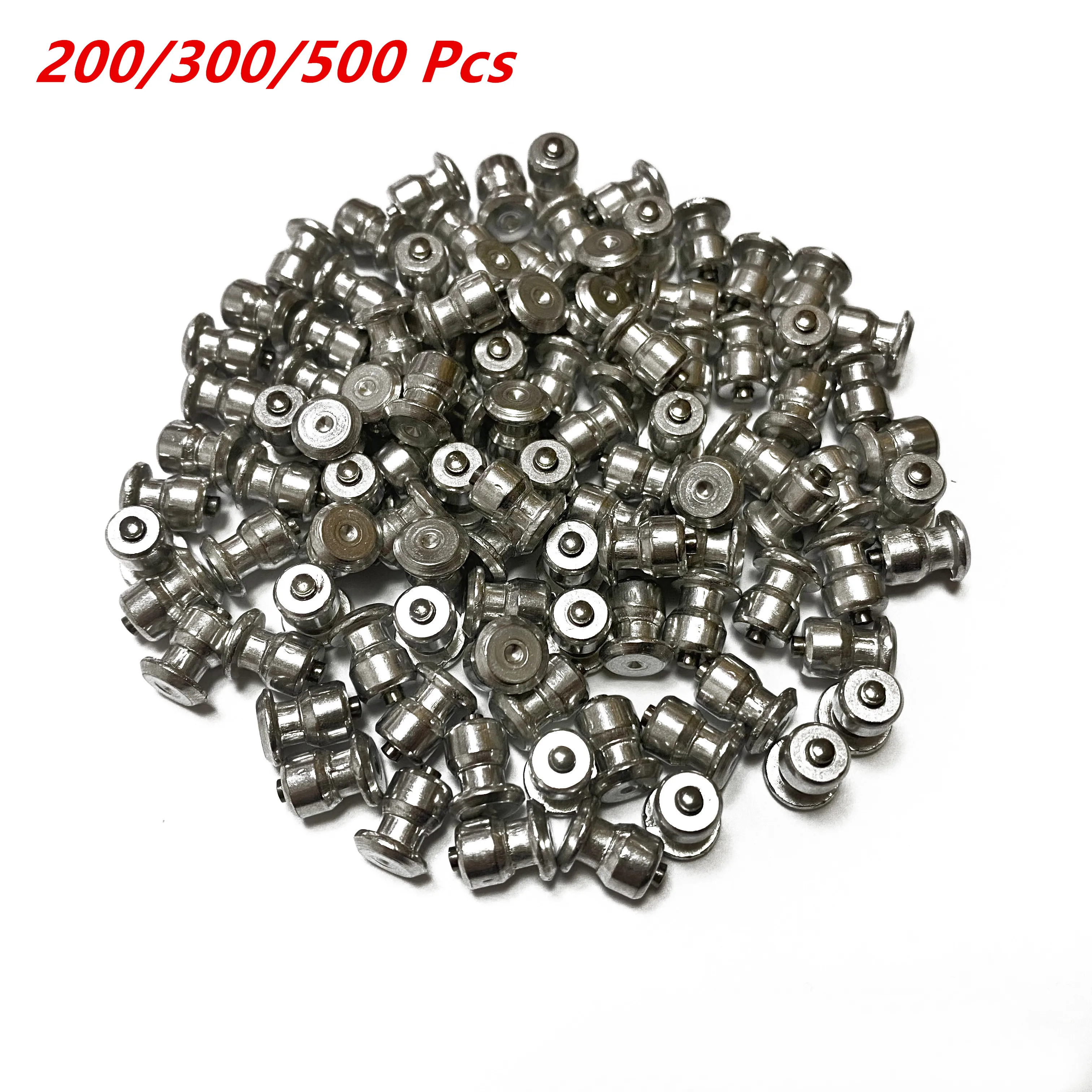 Tire Spikes Winter Metal Studs Lugs Snow Ice Wheel Anti-Slip Screw For Car Motorcycle SUV ATV Truck 7.7x10mm 500 Pcs