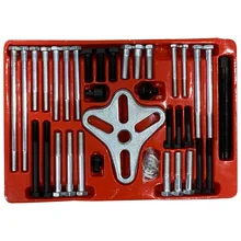 Fly Съемник колес(46 шт.), полный шкив коленчатого вала съемник, съёмник рулевого колеса автомобильный регулятор набор инструментов для удаления