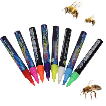 

Bee Pen 1 Pcs Beekeeping Marking Marker Pen 8 Colors Beekeeper Highlighter Bees and Beekeeping Equipment Apiculture Tools