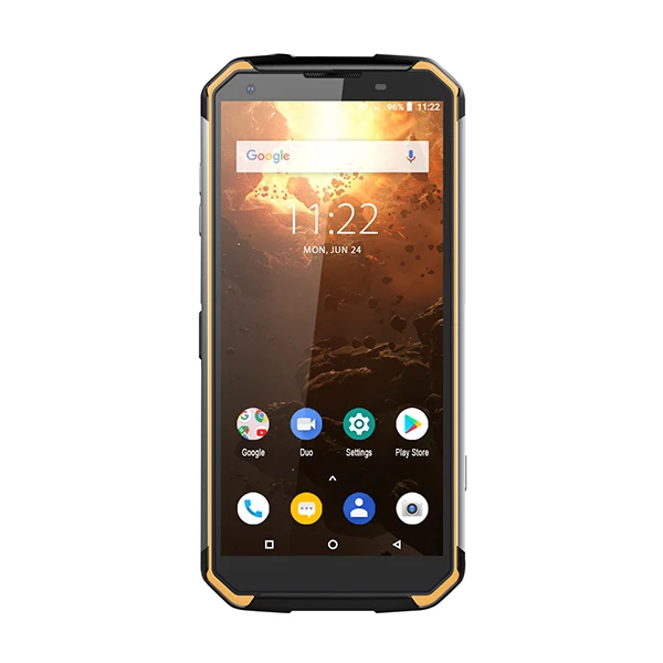 Цвет: желтый Blackview BV9500 Plus Helio P70 восьмиядерный смартфон 10000 мАч IP68 Водонепроницаемый 5,7 дюймов FHD 4 Гб+ 64 ГБ Android 9,0 мобильный телефон - Цвет: Цвет: желтый
