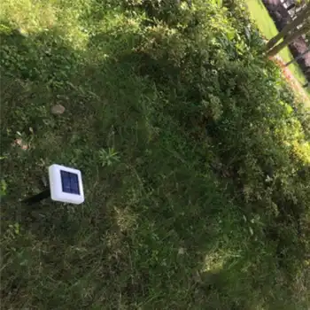 

Solar Light Powered Plastic Square Colorful LED Lawn Lights Waterproof Outdoor Garden Landscape Yard Paths Lamp Lantern