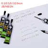 30pc/box 0.3/0.5/0.7/0.9mm Automatic Pencil Lead Replaceable Pencil Core for Mechanical Pencil 2B/HB/2H Lead Schoo Office Supply 1