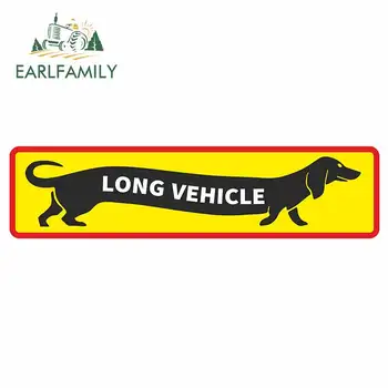 

EARLFAMILY 13cm For Long Vehicle Funny Car Decal Surfboard Car Stickers Vinyl Material Waterproof Decals Occlusion Scratch