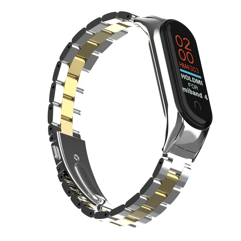 Металлический алюминиевый сменный ремешок mi band 4 глобальная версия из нержавеющей стали для Xiaomi mi Band 4 3 умный браслет с инструментальной пленкой