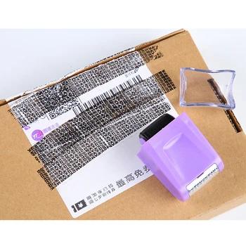 

Creative Identity Privacy Protection Roller Stamp Information Coverage Data Protector Messy Code Roller Stamp