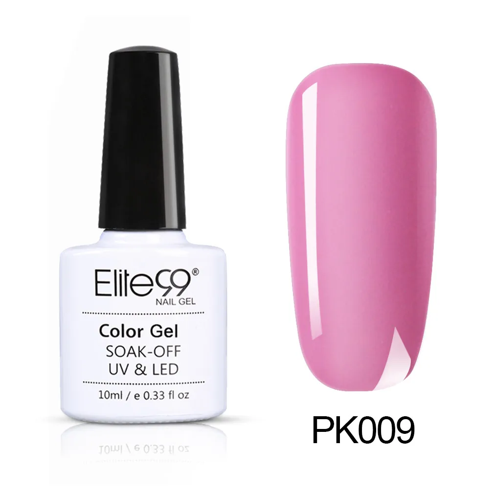 PK009 Elite99 флуоресцентный Гель-лак для ногтей Гибридный лак все для маникюра Полупостоянный гель для дизайна ногтей Macaron лак для ногтей праймер - Цвет: PK009