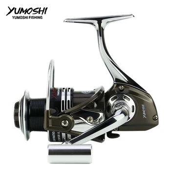 

Yumoshi wheels spinning fishing reels 5.5:1 12BB+1 Gapless full metal spool fishing reel fishing type Sea Rock lure fishing BY