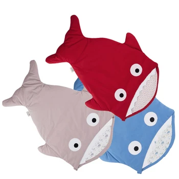 

Baby Kids Shark Sleeping Bag Newborn Shape Lager Sleepsack Kids Children Cotton Bedding Winter Cartoon