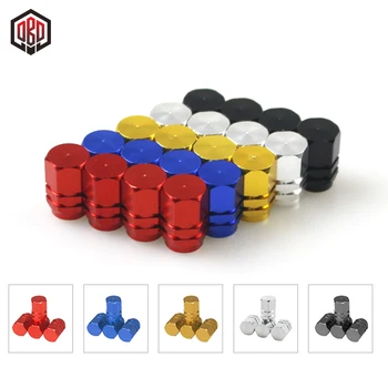

4PCS/1Set Car Tire Valve Stem caps Bolt-in Aluminum Theftproof valve caps Car Wheel Tires Valves Tyre Stem Air Caps