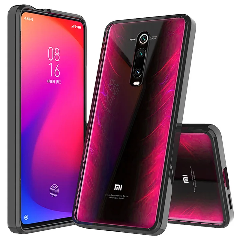 

For Xiaomi Mi9t Mi 9T Pro Case TPU Bumper Hard PC Acrylic Clear Hybrid Crystal Phone Cover For Xiaomi Redmi K20 / K20 pro mi 9T