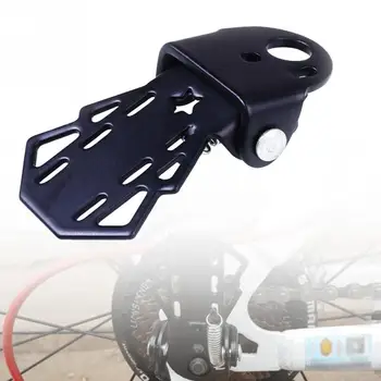 

1 Pair Folding Peg Accessories Plates Mountain Bikes Multifunctional Rear Manganese Steel Foot Rest Back Seat Cycling Safety