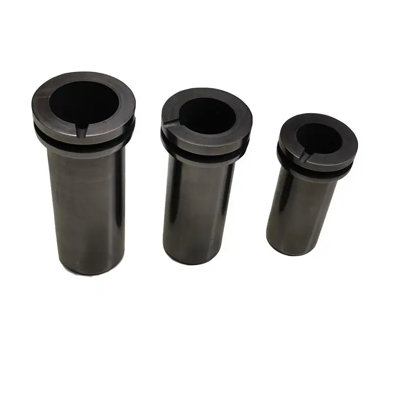 

High purity Graphite Crucible 1/2/3kg Melting Metal Gold Silver Scrap Casting