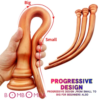 

Super Long Anal Plug Vagina Anus Expansion Butt Plug Female Masturbation Male Prostate Massage Adult Anal Sex Toy For Women Men