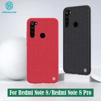 

for Xiaomi Redmi Note 8 Pro Case NILLKIN Textured Nylon Fiber Case Non-slip Protector Back Cover for Redmi Note8 global version