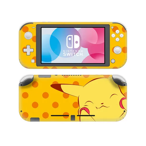 YSNSL0109 Покемон го Пикачу кожи наклейка для nintendo переключатель Lite консоль и контроллер переключатель легкий протектор кожи Стикеры винил - Цвет: YSNSL0109
