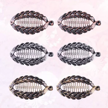 

6 pcs Banana Hair Clips Large Hair Claws Hair Gripper Hair Accessories Hair Clamp for Women
