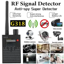 G318 анти-шпионский усилитель сигнала детектор радиочастот шпион Ошибка GPS трекер поисковый Tracer Finder 2G 3g 4G Детектор